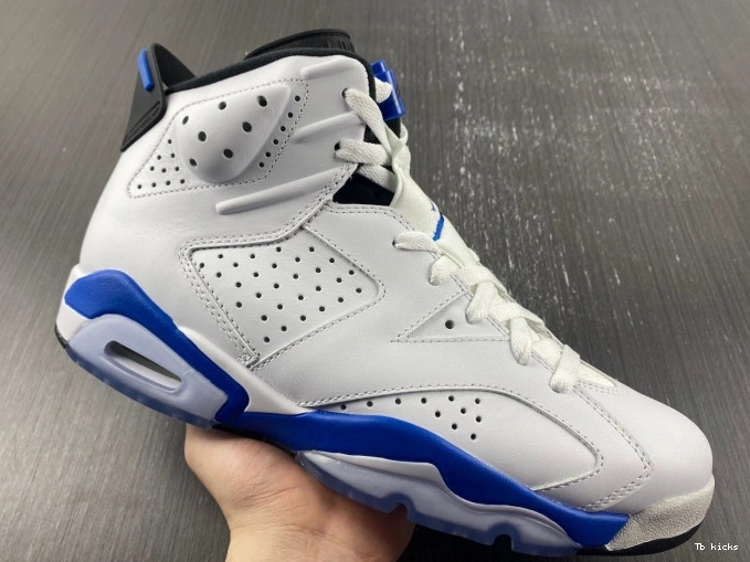 Cheap TBK Retro Sport 6 384664-107 Air (2014) Jordan Blue 0822